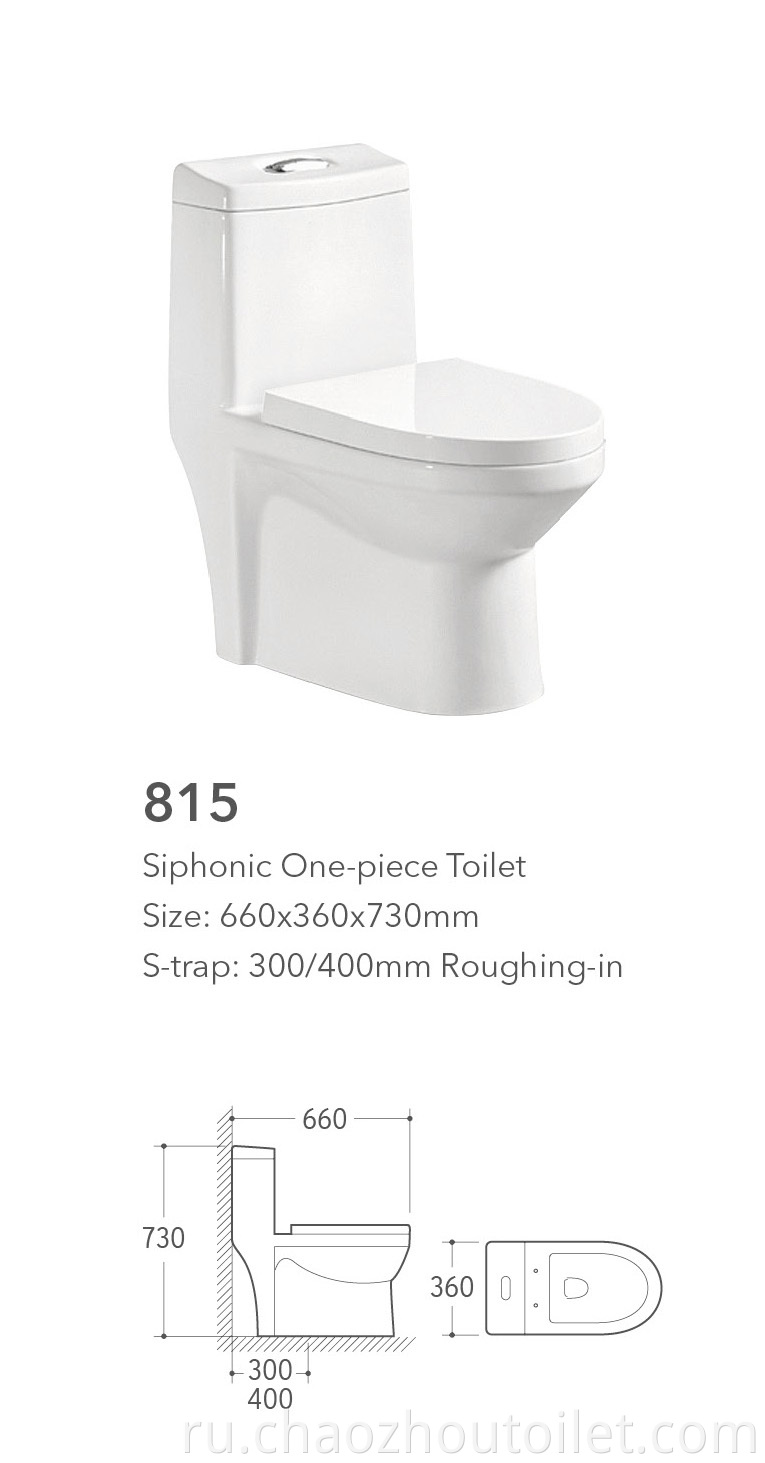 815 One Piece Toilet